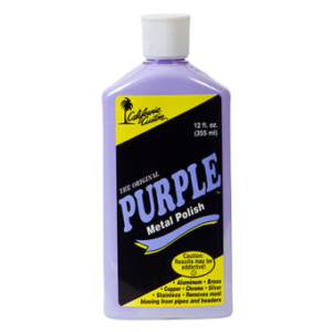 purple metal polish
