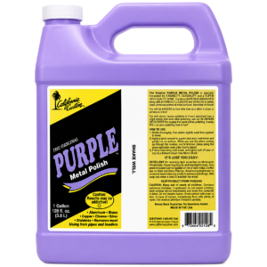 purple metal polish